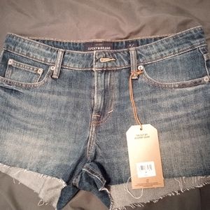 Women's Lucky Brand Jeans cut off shorts size 28